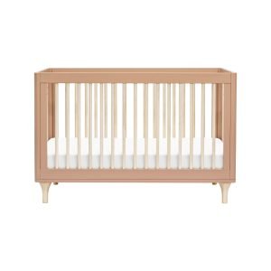 Babyletto Lolly 3-in-1 Convertible Crib | Canyon + Washed Natural