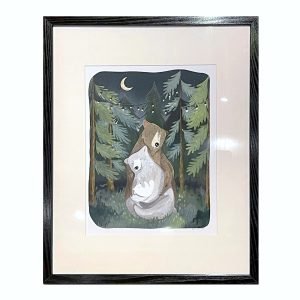 Night Forest Framed Art