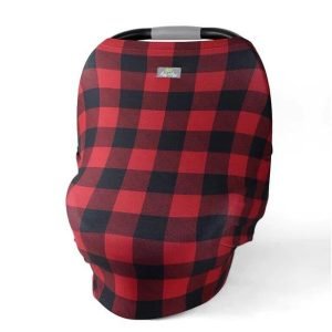 Buffalo Plaid Mom Boss 4-in-1 Multi Use Cover