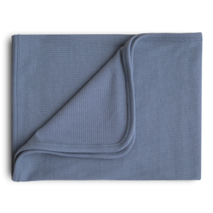 Ribbed Baby Blanket Tradewinds