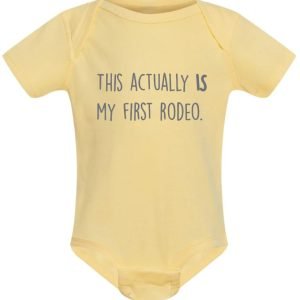 This Is My First Rodeo Onesie