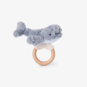 Whale Ring Rattle Plush