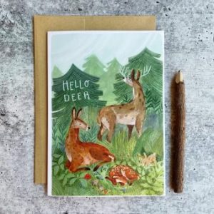 Hello Deer Card