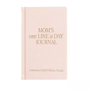 Mom's One Line A Day Pink Journal