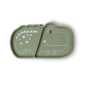 Alligator Silicone Snack Plate