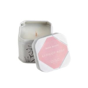 Apricot Rose Travel Tin Candle