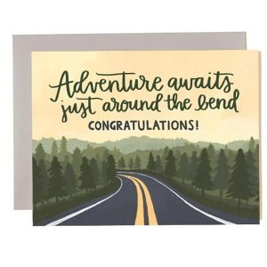 Adventure Awaits Congrats Card