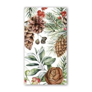 White Spruce Hostess Napkin