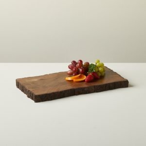 Bark Edge Serving Board Rectangle