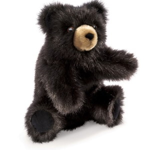 Baby Black Bear Puppet