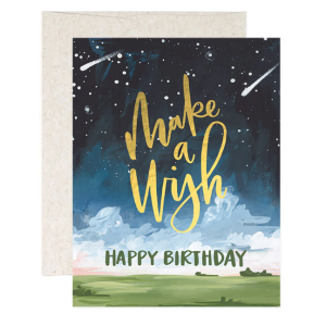 Make A Wish Bday Card