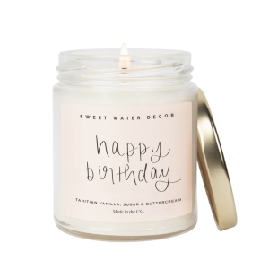 Happy Birthday Soy Candle