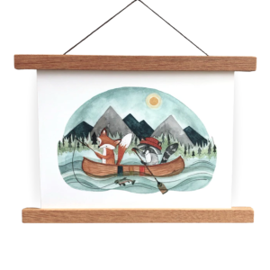 Canoe Adventure Print 11x14"