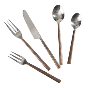 Copper Handle Place Setting