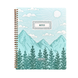 Mountains & Pines Notebook