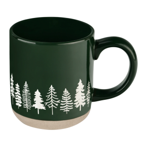 PineTrees Stoneware Mug
