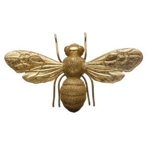 Resin Bee Gold Finish