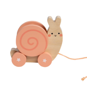 Snail Wooden Pull Toy