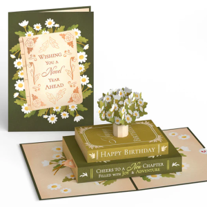 Cheers to a New Chapter Pop Up Card