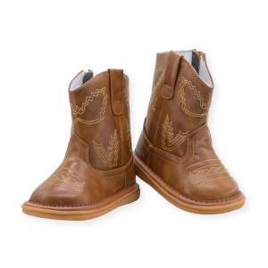 Wee Squeak Western Brown Boots