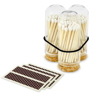 2" Matches + Cloche Set
