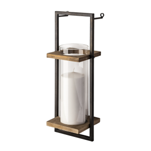 Milton Rustic Wall Mounted Candle Holder