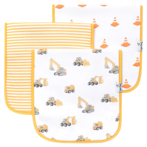 Dozer Burp Cloth Set